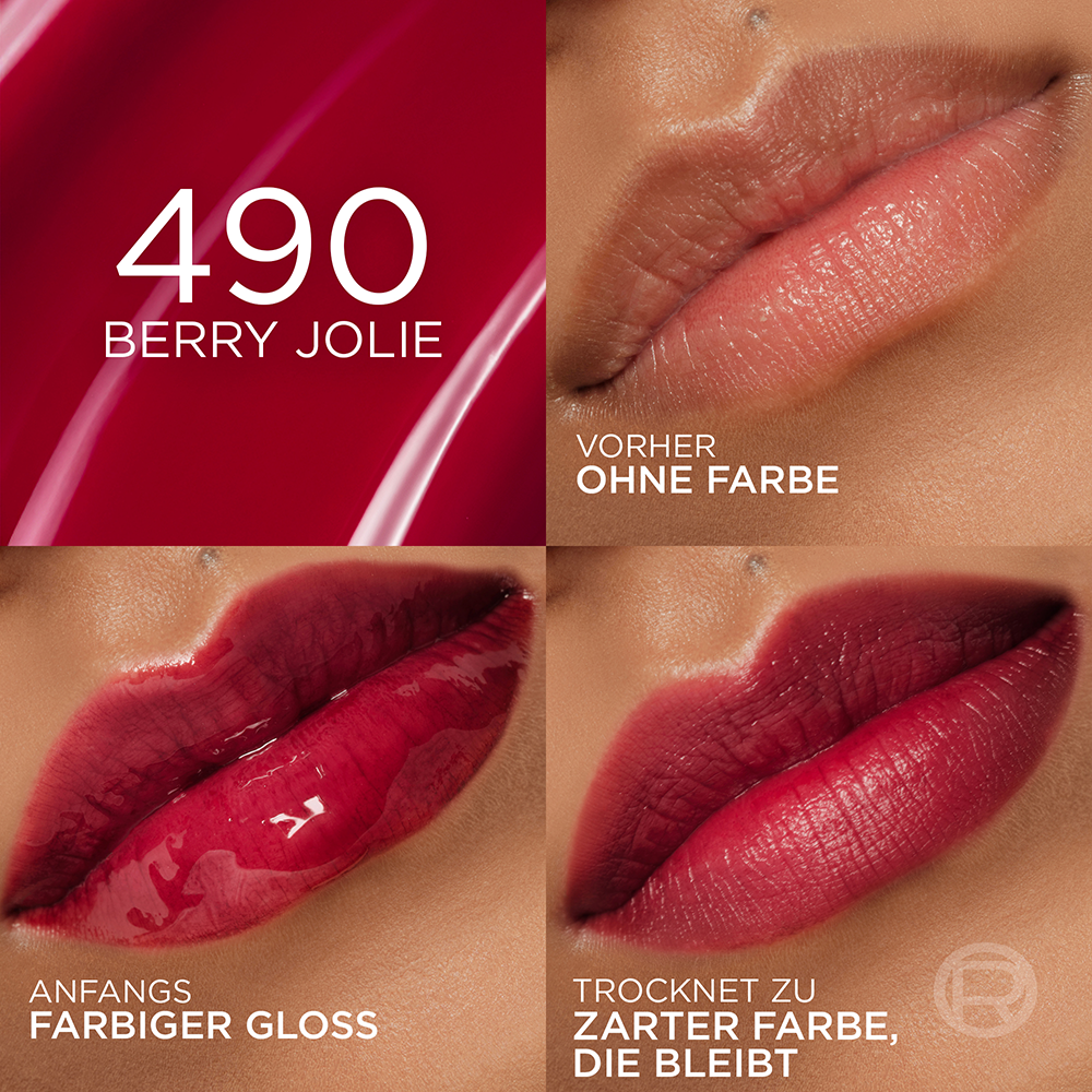 Bild: L'ORÉAL PARIS Hyaluron Tint Lip Stain Serum Berry Jolie 490