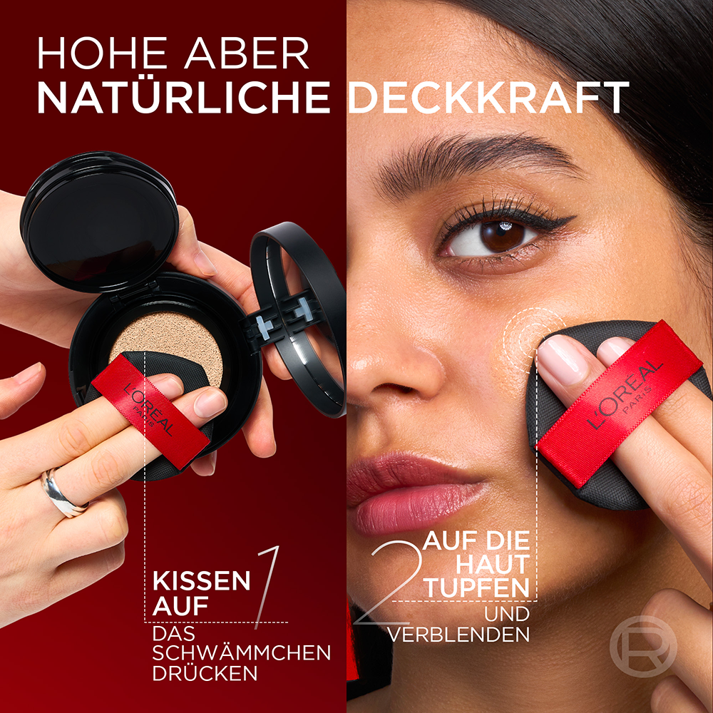 Bild: L'ORÉAL PARIS Infaillible 24H Fresh Wear Cushion Foundation Warm 260