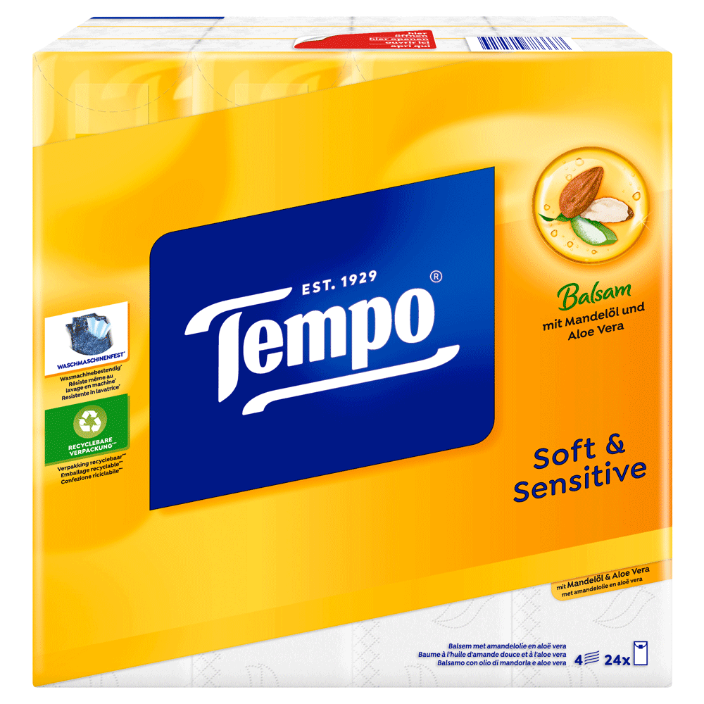 Bild: Tempo Taschentücher Soft & Sensitive 