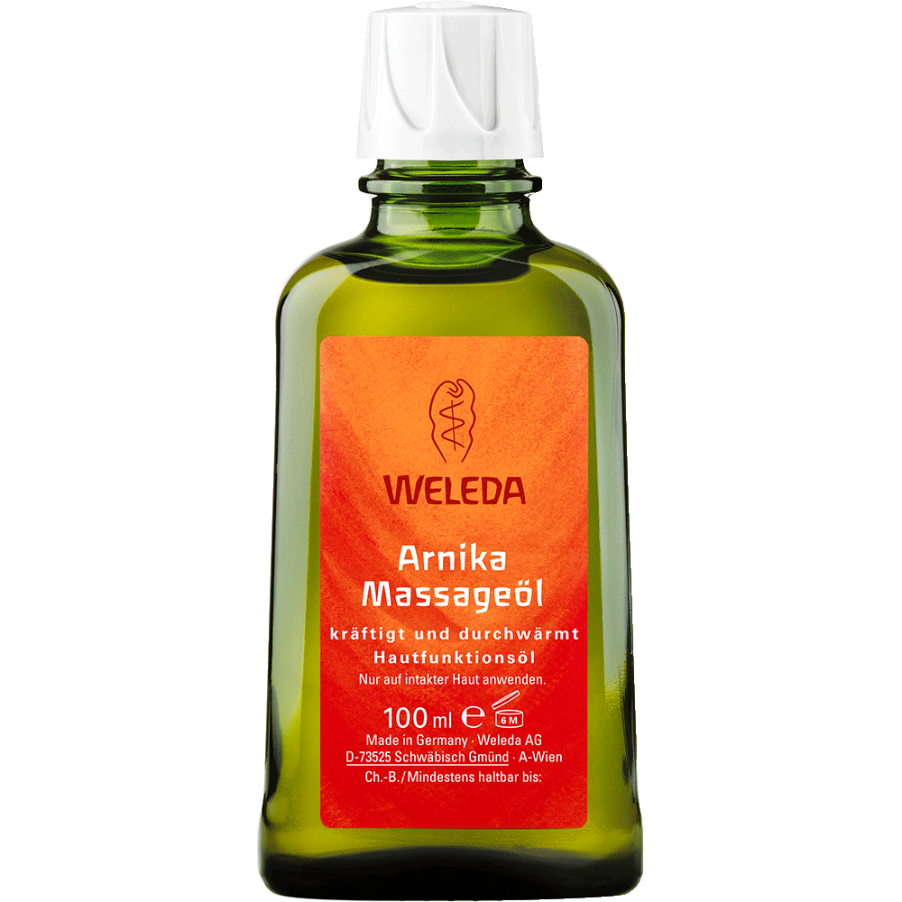Bild: WELEDA Massageöl Arnika 
