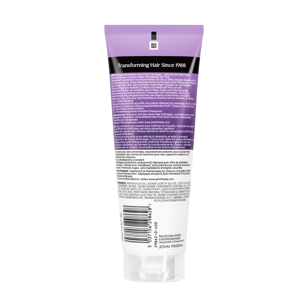 Bild: JOHN FRIEDA FRIZZ EASE Wunder Reparatur Shampoo