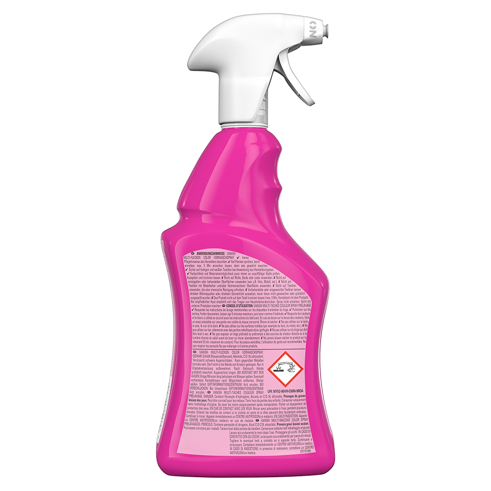 Bild: Vanish OxiAction Vorwasch Spray 