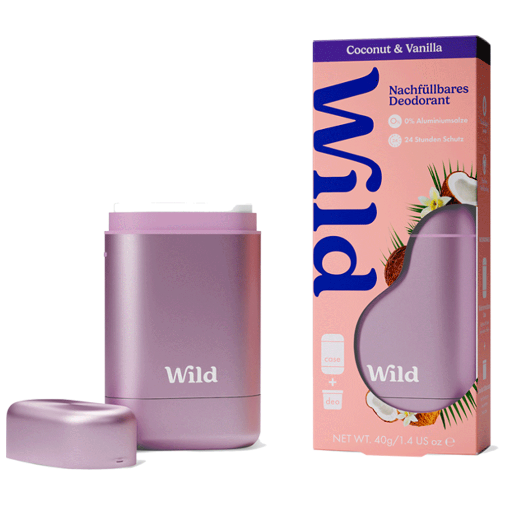 Bild: WILD Deostick Starter Kit Coconut Dreams 