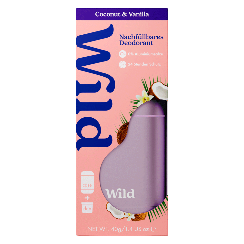 Bild: WILD Deostick Starter Kit Coconut Dreams 