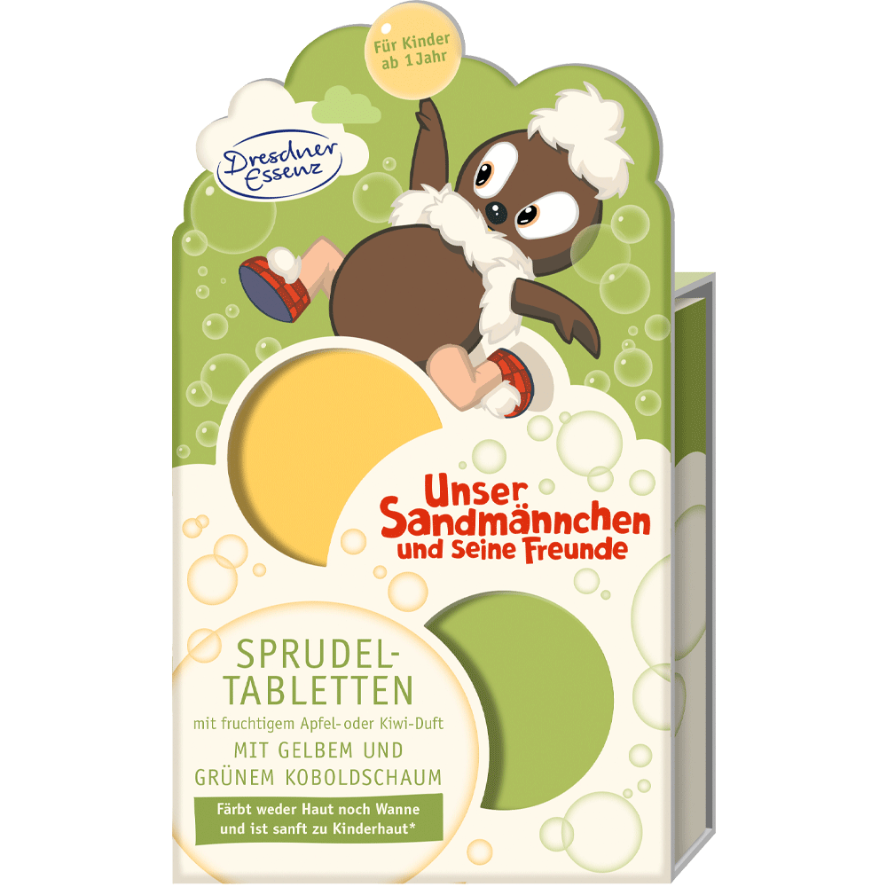 Bild: Dresdner Essenz Sprudeltabletten Apfel Kiwi