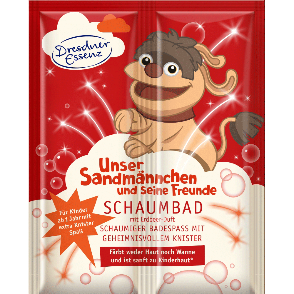 Bild: Dresdner Essenz Schaumbad Erdbeer