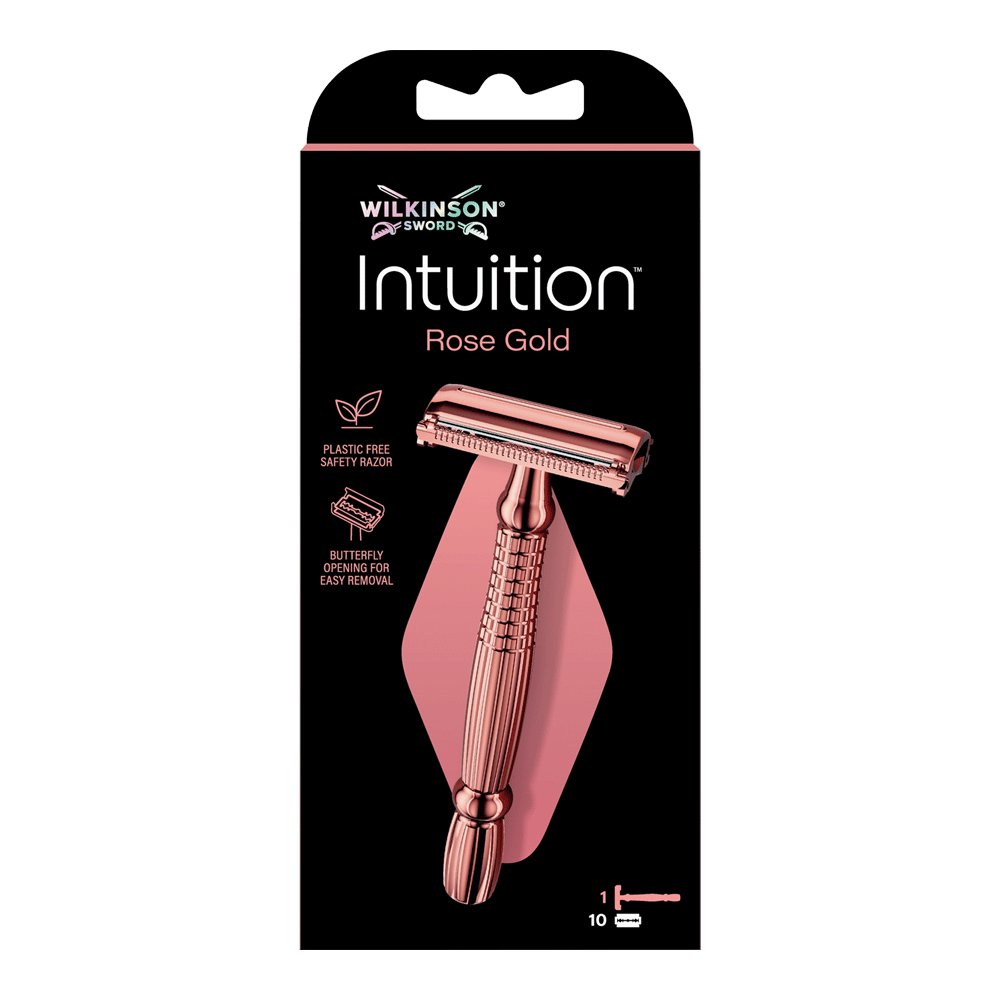 Bild: Wilkinson Intuition Rasierhobel Rose Gold mit 10 Klingen 
