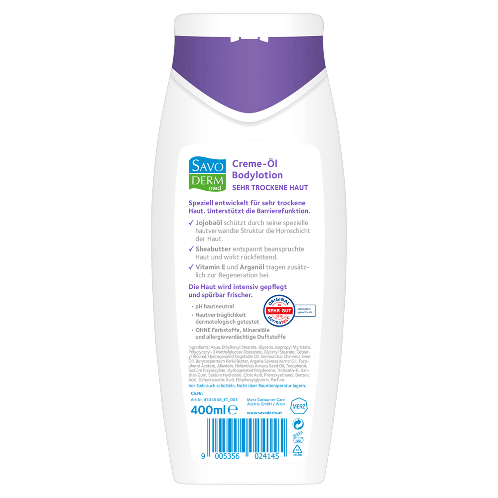 Bild: SAVODERM med Creme-Öl Bodylotion 