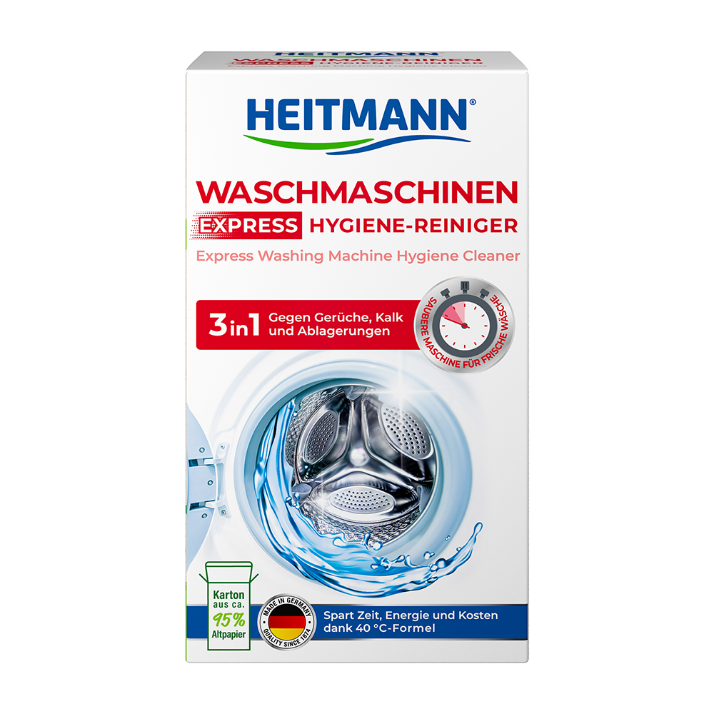 Bild: HEITMANN Express Waschmaschinen Hygiene Reiniger 