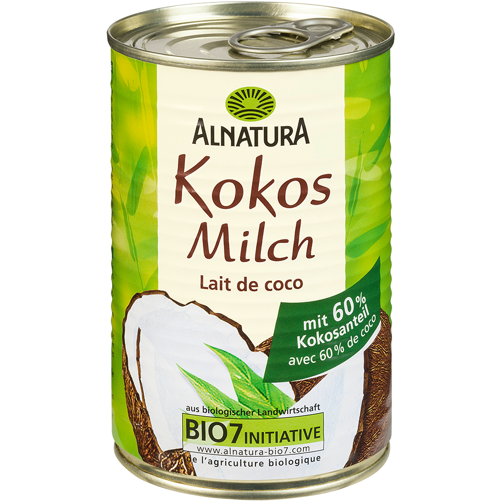Bild: ALNATURA Kokosmilch