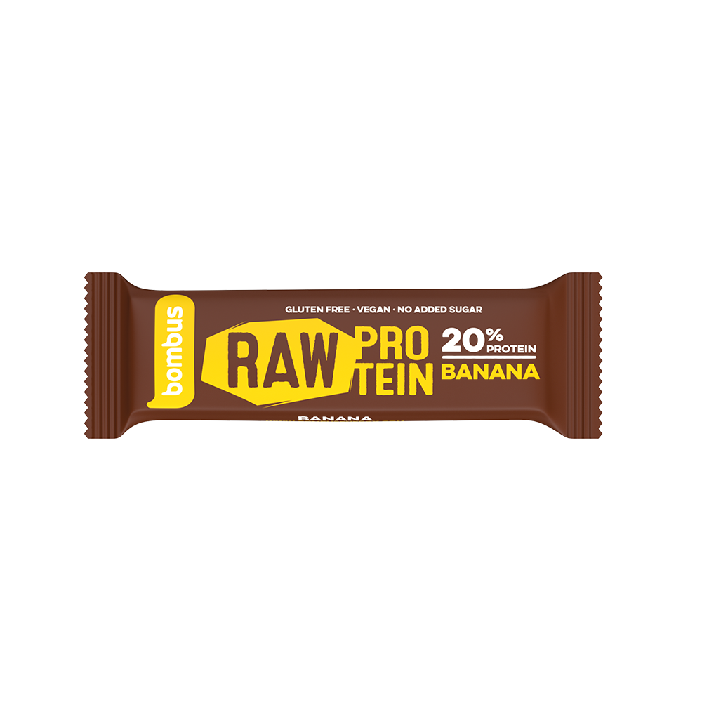 Bild: Bombus Raw Protein Bar Banana
