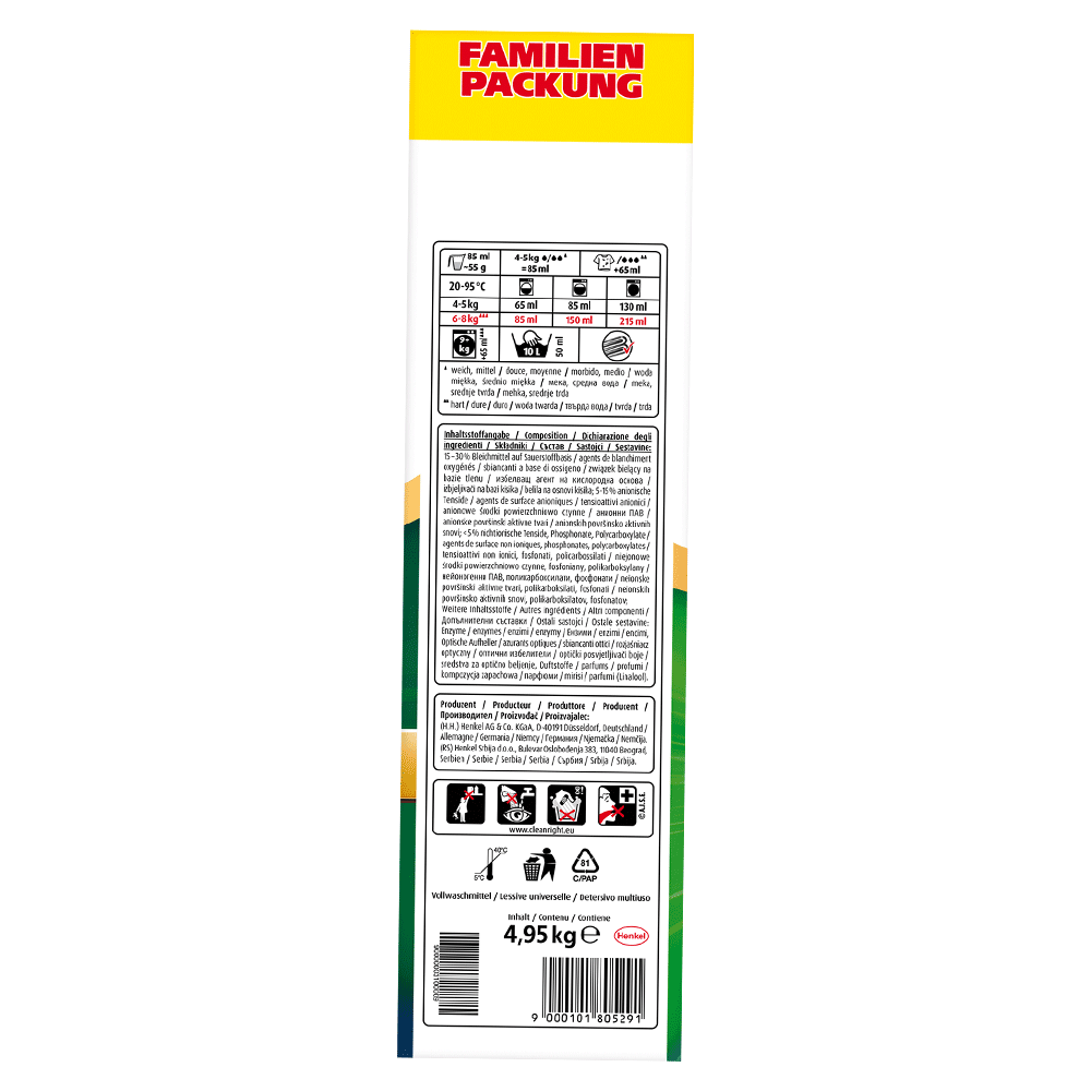 Bild: Persil Universal Waschmittel Pulver 