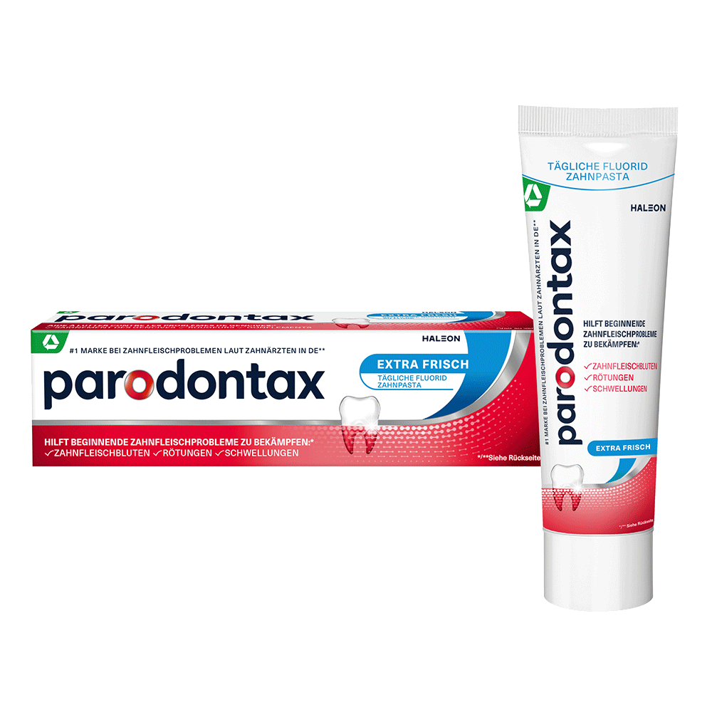 Bild: Parodontax Zahncreme Extra Frisch 