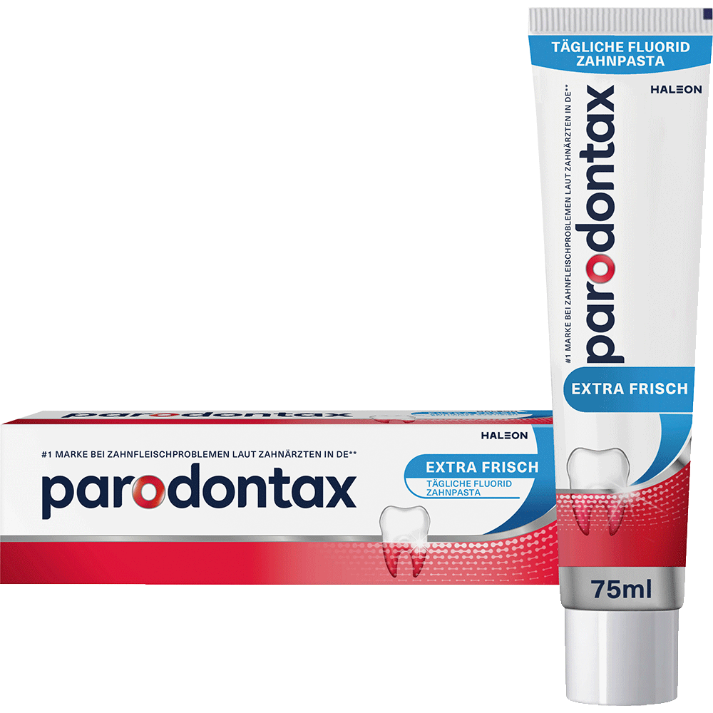 Bild: Parodontax Zahncreme Extra Frisch 