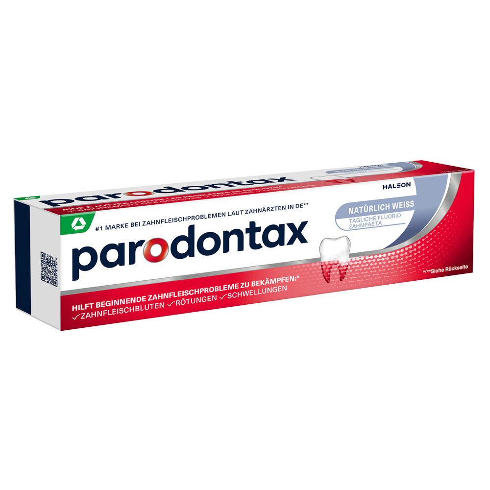 Bild: Parodontax Zahncreme Natürlich Weiss 