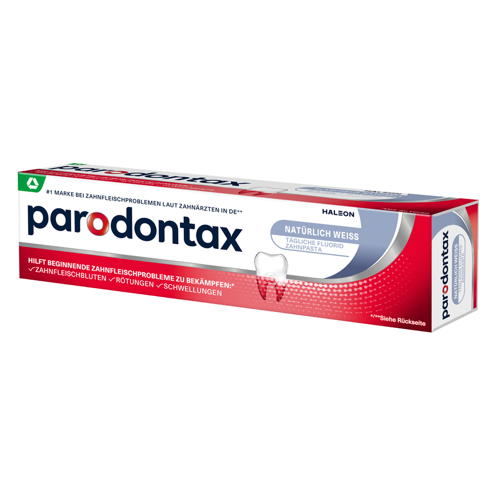 Bild: Parodontax Zahncreme Natürlich Weiss 