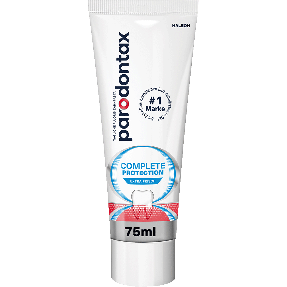 Bild: Parodontax Zahncreme Complete Protection Extra Frisch 