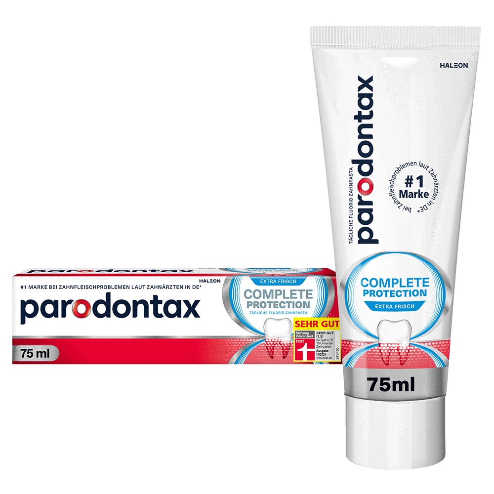 Bild: Parodontax Zahncreme Complete Protection Extra Frisch 