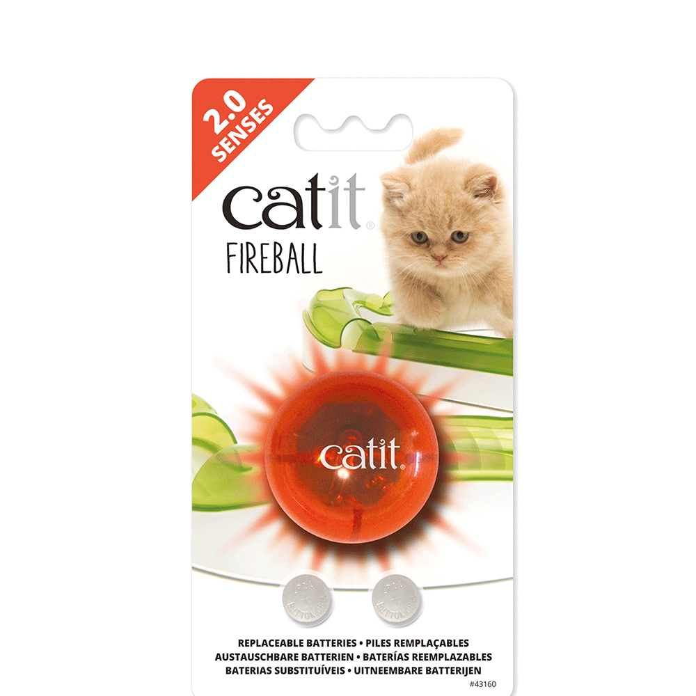 Bild: catit Senses 2.0 Fireball für Spielschiene