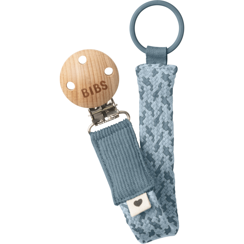 Bild: BIBS Schnullerkette Petrol Baby Blue