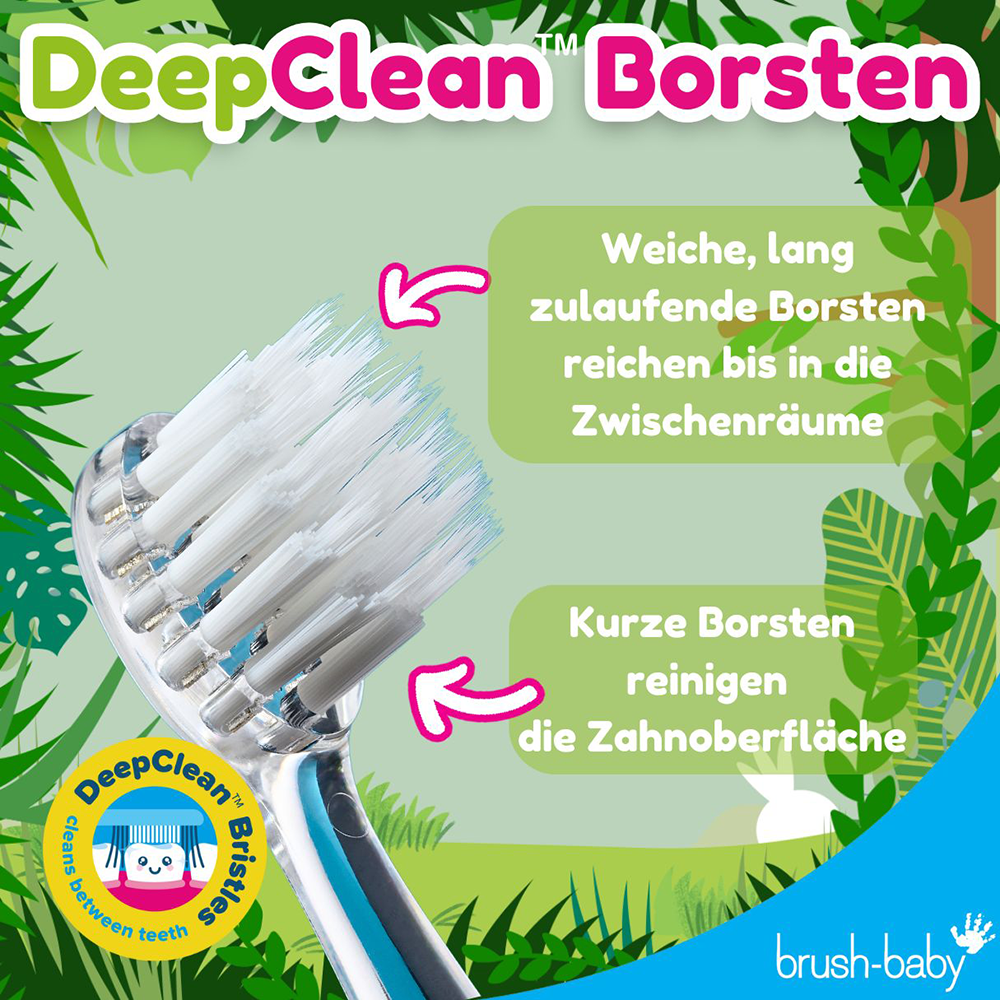 Bild: brush-baby Wild Ones Wiederaufladbare Elektrische Zahnbürste Mya Monkey 
