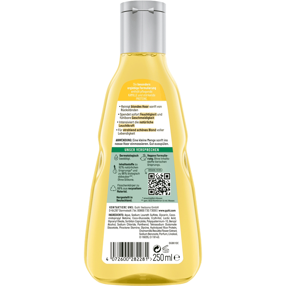 Bild: GUHL Blond Glanz & Pflege Shampoo