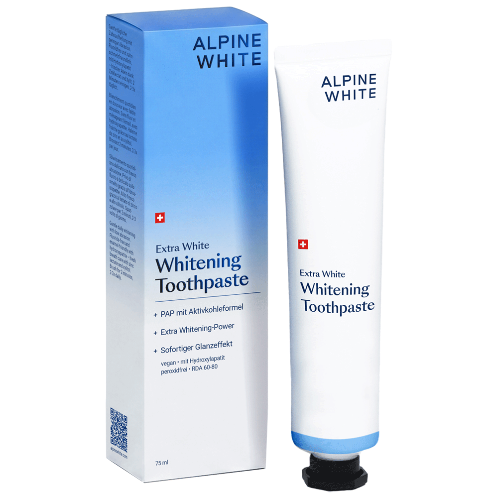 Bild: Alpine White Whitening Zahnpasta Extra White 