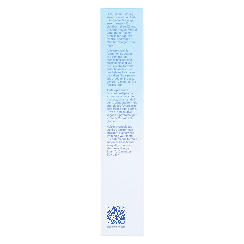 Bild: Alpine White Whitening Zahnpasta Anti Plaque 