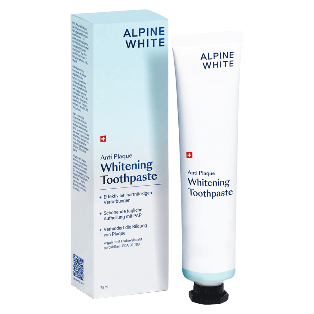 Bild: Alpine White Whitening Zahnpasta Anti Plaque 