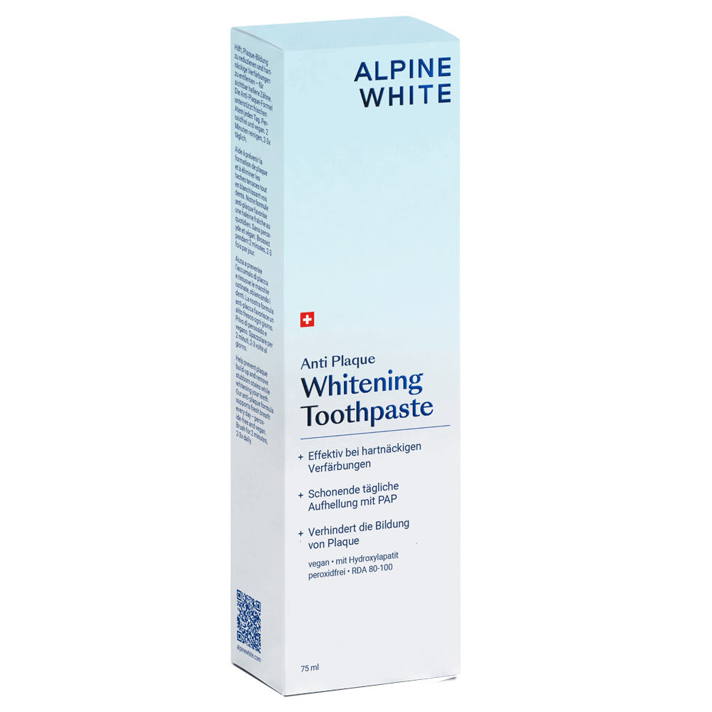 Bild: Alpine White Whitening Zahnpasta Anti Plaque 