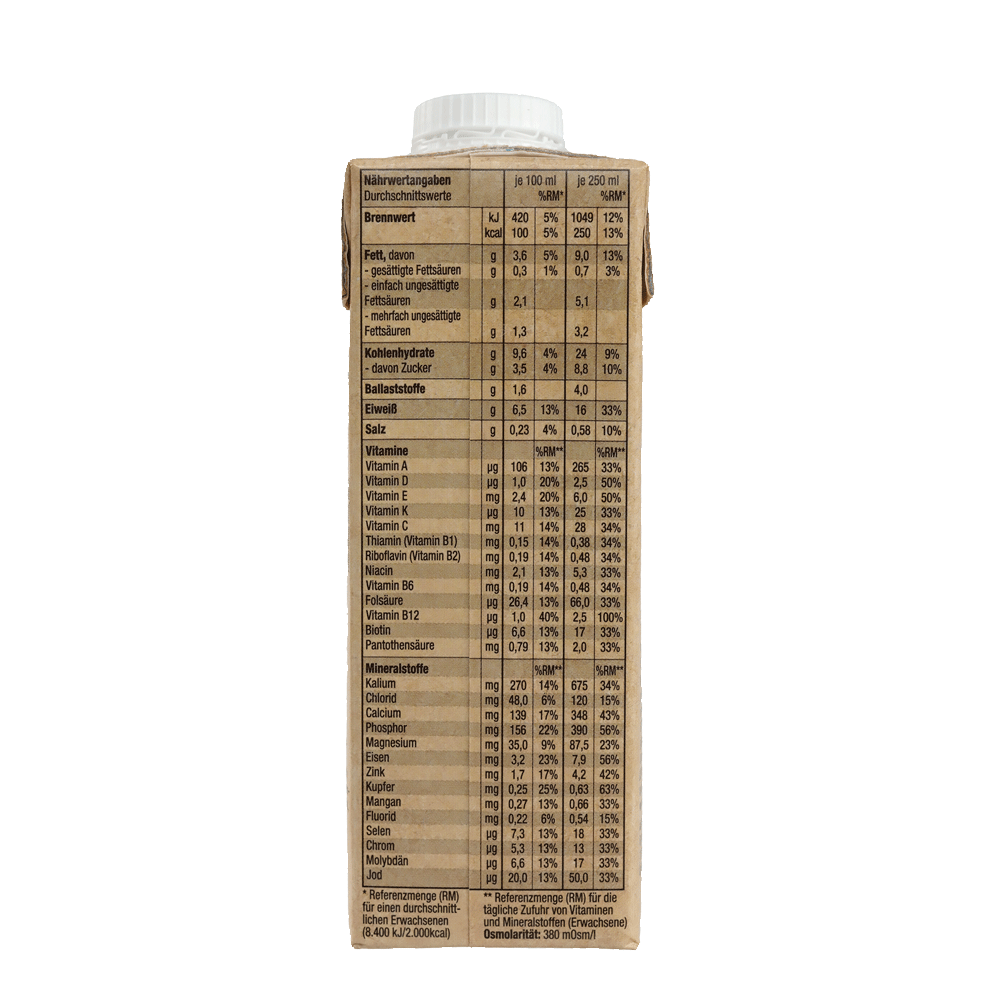 Bild: allin Protein Mahlzeit Hafer und Kakao 