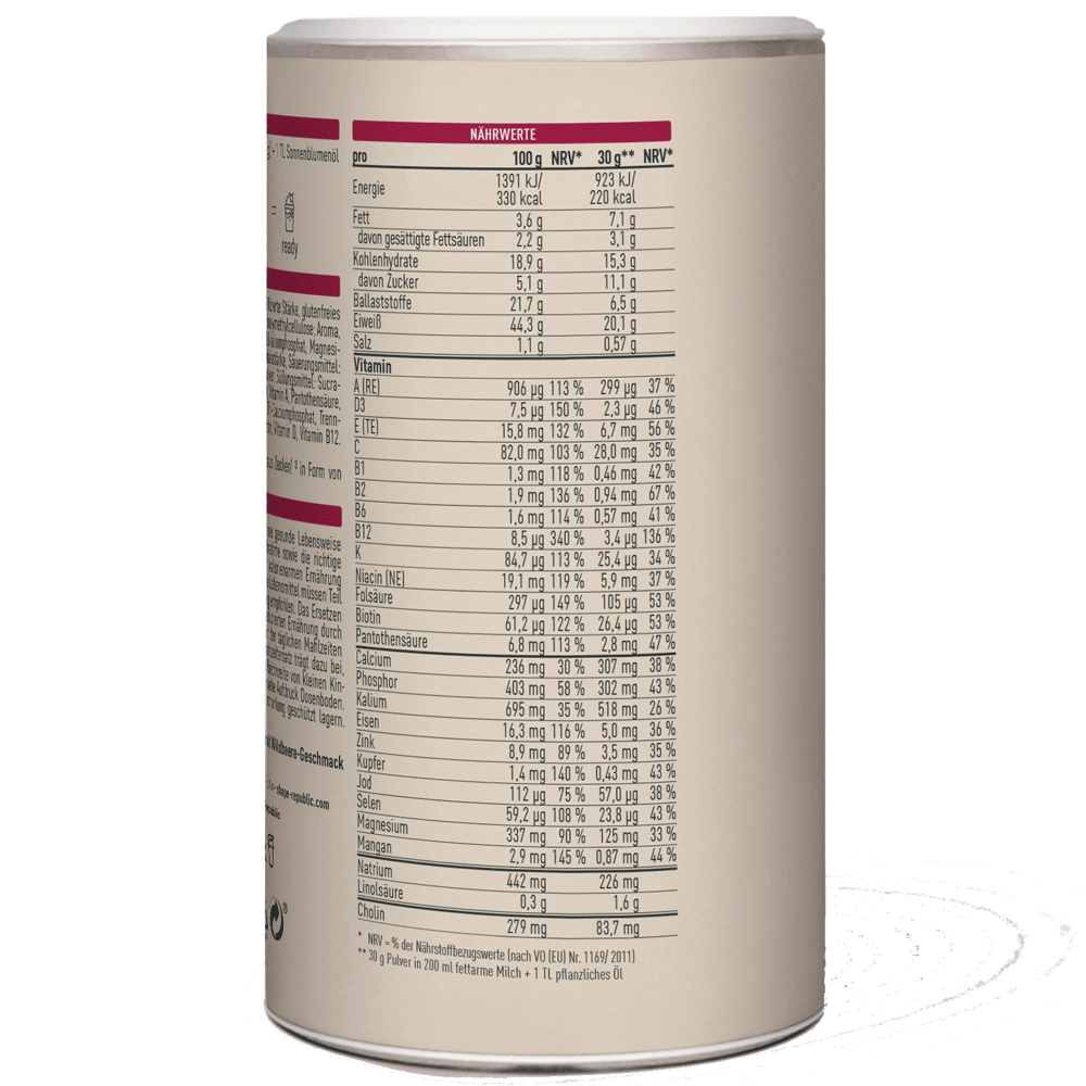 Bild: SHAPE REPUBLIC Beauty Slim Shake Wildbeere 
