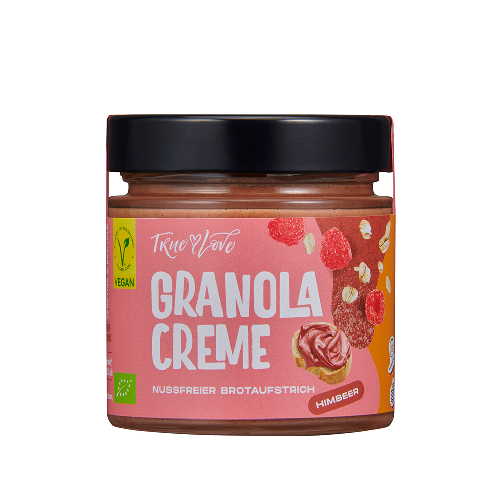 Bild: True Love Granola Creme Himbeer 