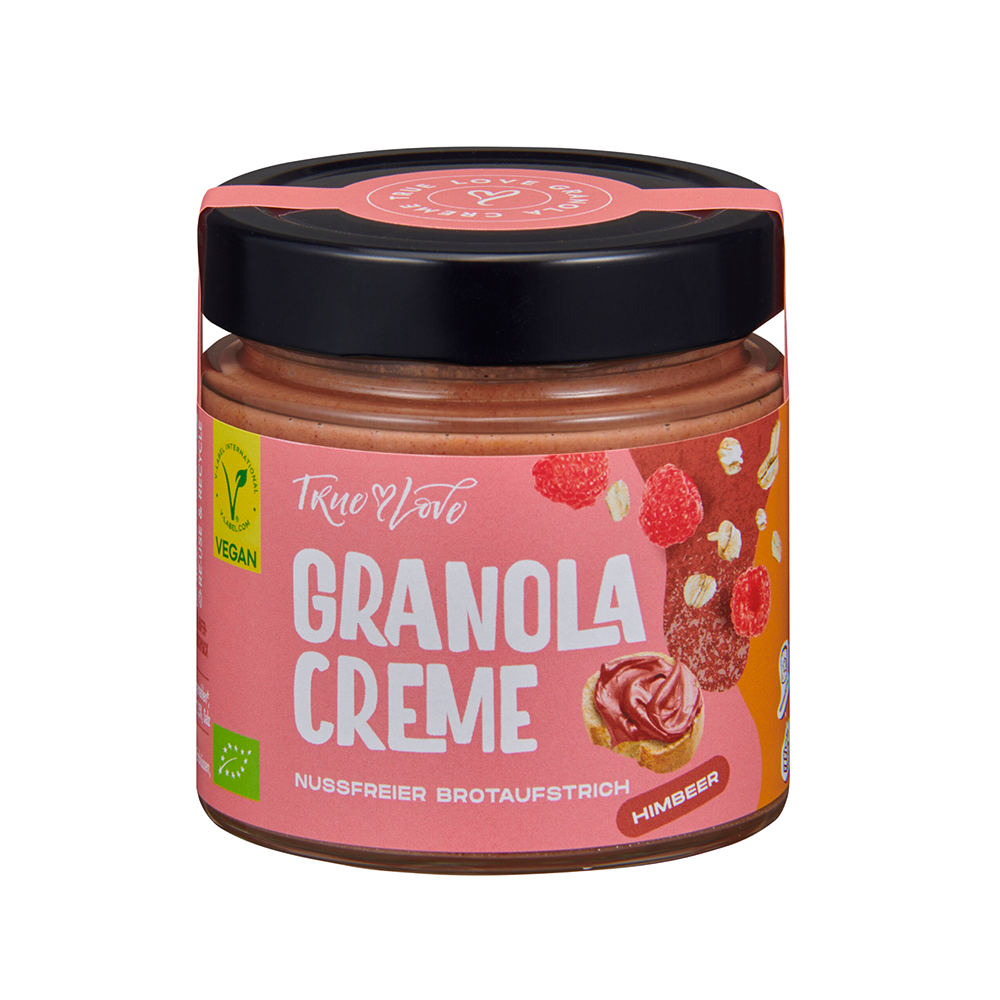 Bild: True Love Granola Creme Himbeer 