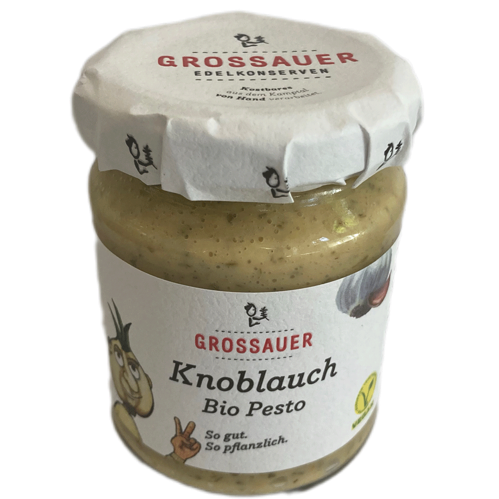 Bild: Grossauer Knoblauch Bio Pesto 