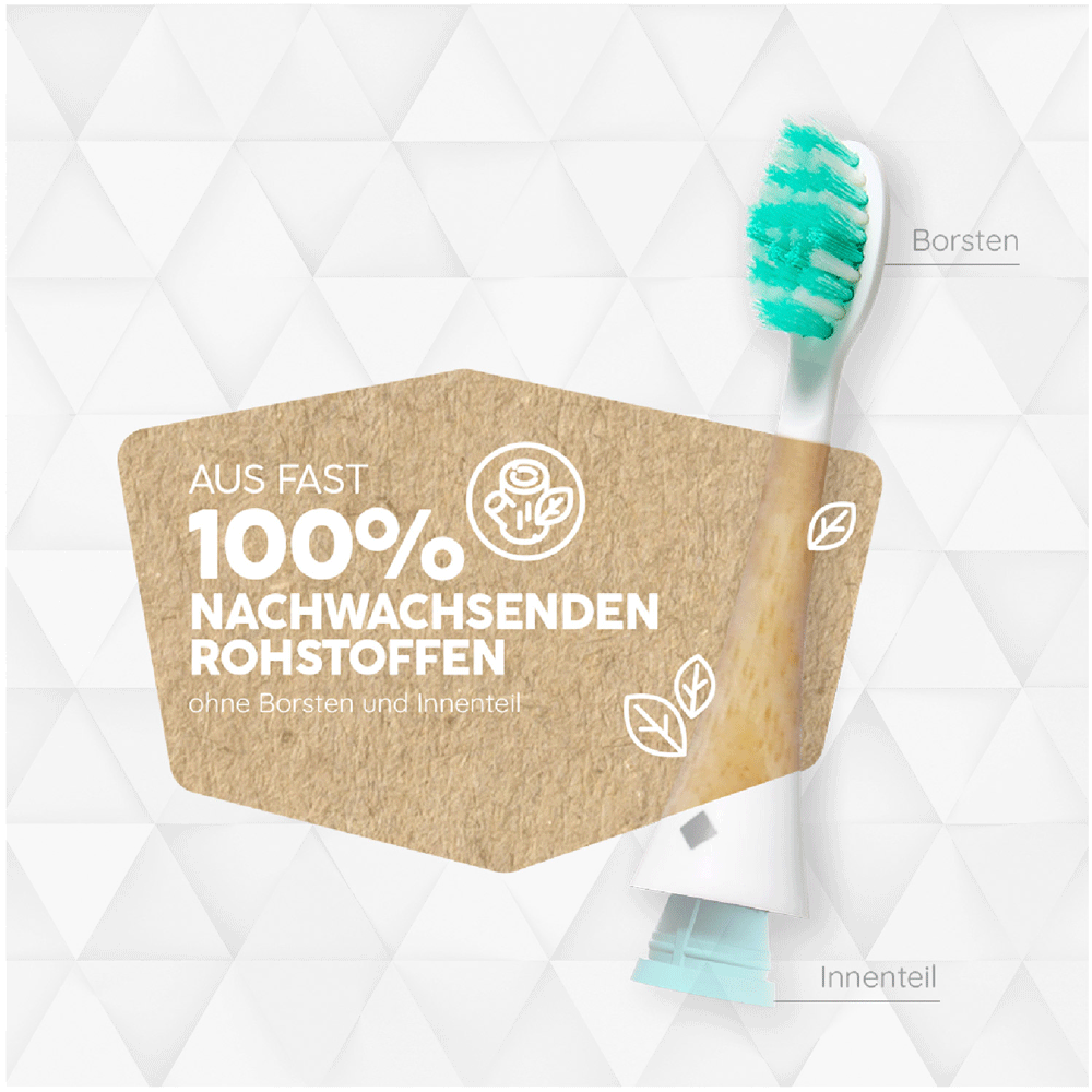 Bild: happybrush Schallzahnbürste Eco V3 Weiß 