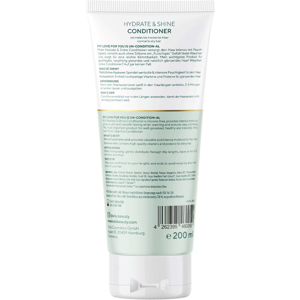 Bild: éla Natural Beauty by Pamela Reif Conditioner Hydrate & Shine