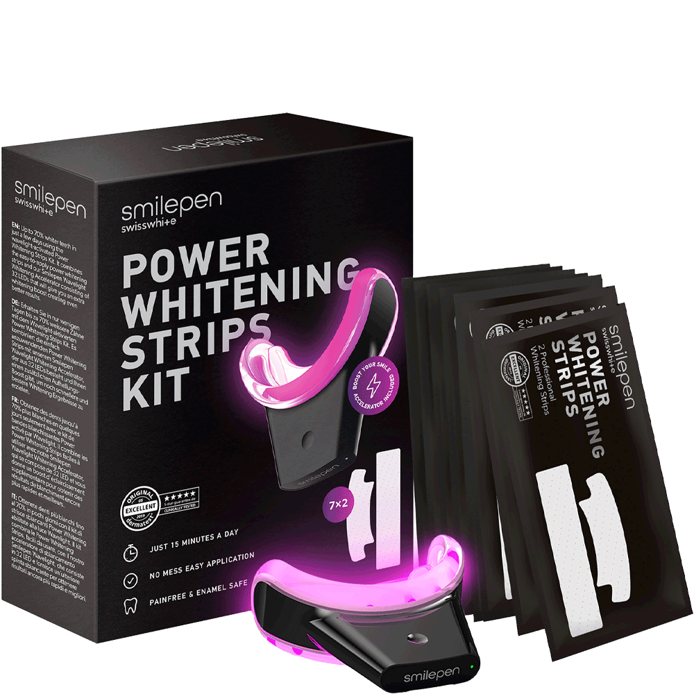 Bild: Smilepen pop Power Whitening Strips Kit 