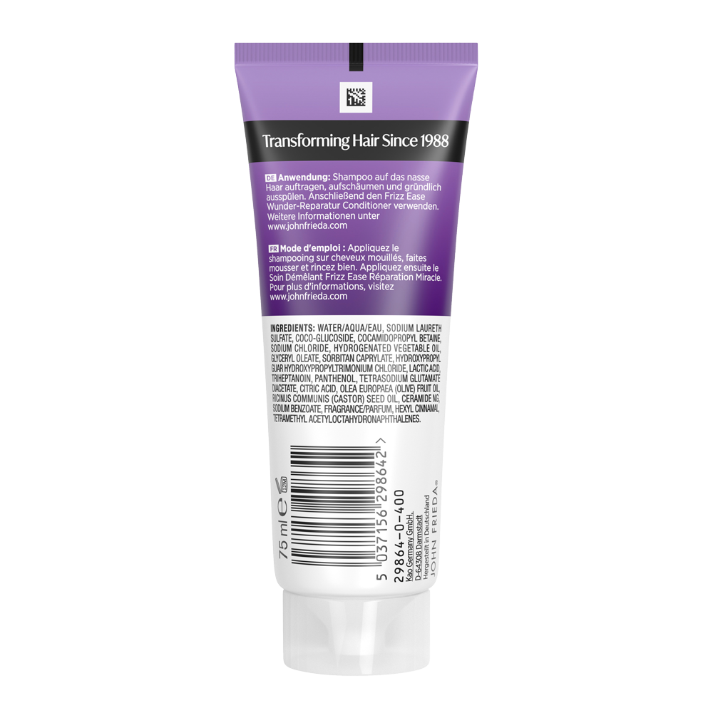 Bild: JOHN FRIEDA FRIZZ EASE Wunder Reparatur Shampoo Reisegröße 