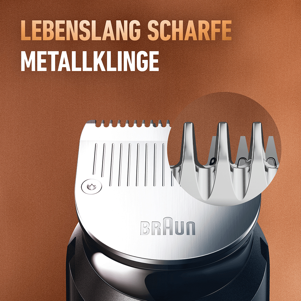 Bild: Gillette King C.  kabelloser Barttrimmer für Männer 