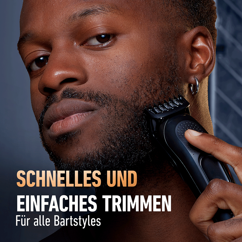 Bild: Gillette King C.  kabelloser Barttrimmer für Männer 