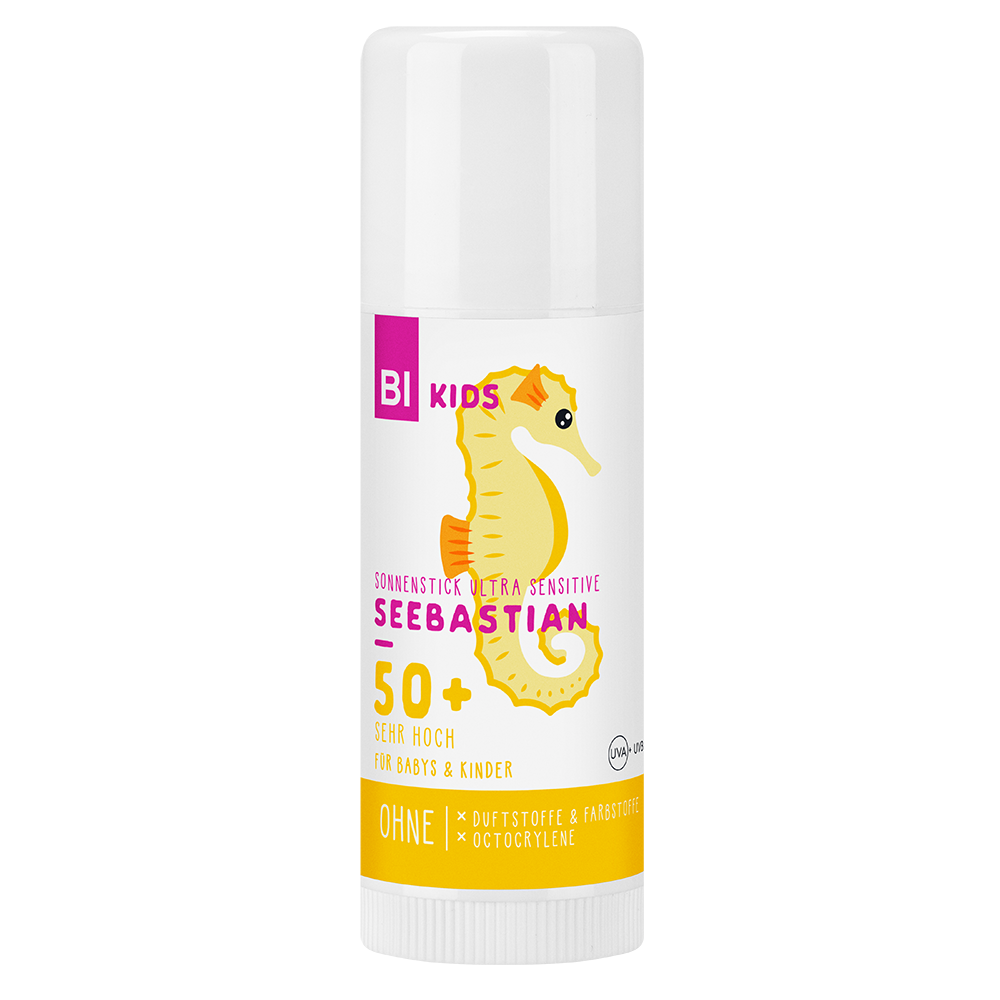 Bild: BI KIDS Sonnenstick Ultra Sensitive Seebastian LSF 50+ 