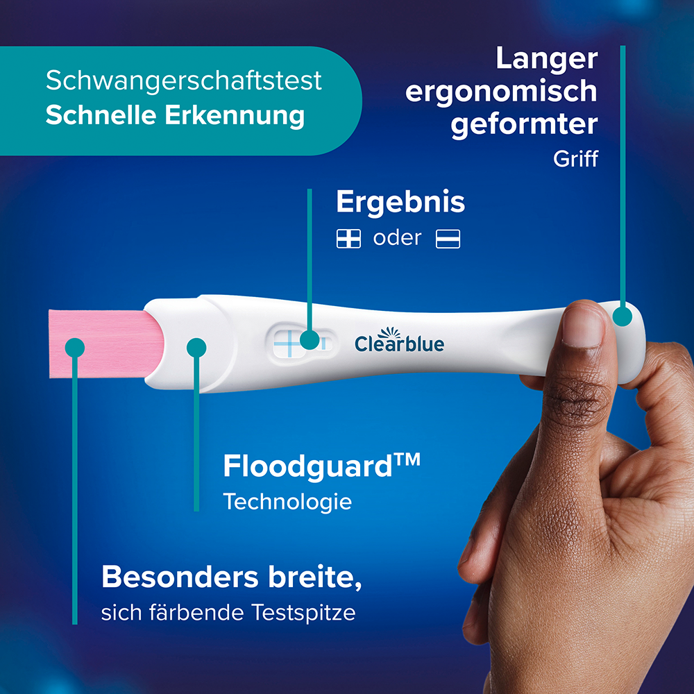Bild: Clearblue Schwangerschaftstest Kombipack