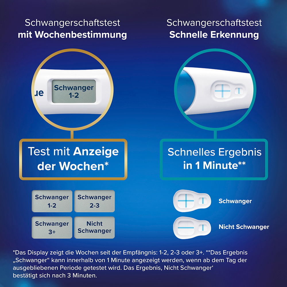 Bild: Clearblue Schwangerschaftstest Kombipack