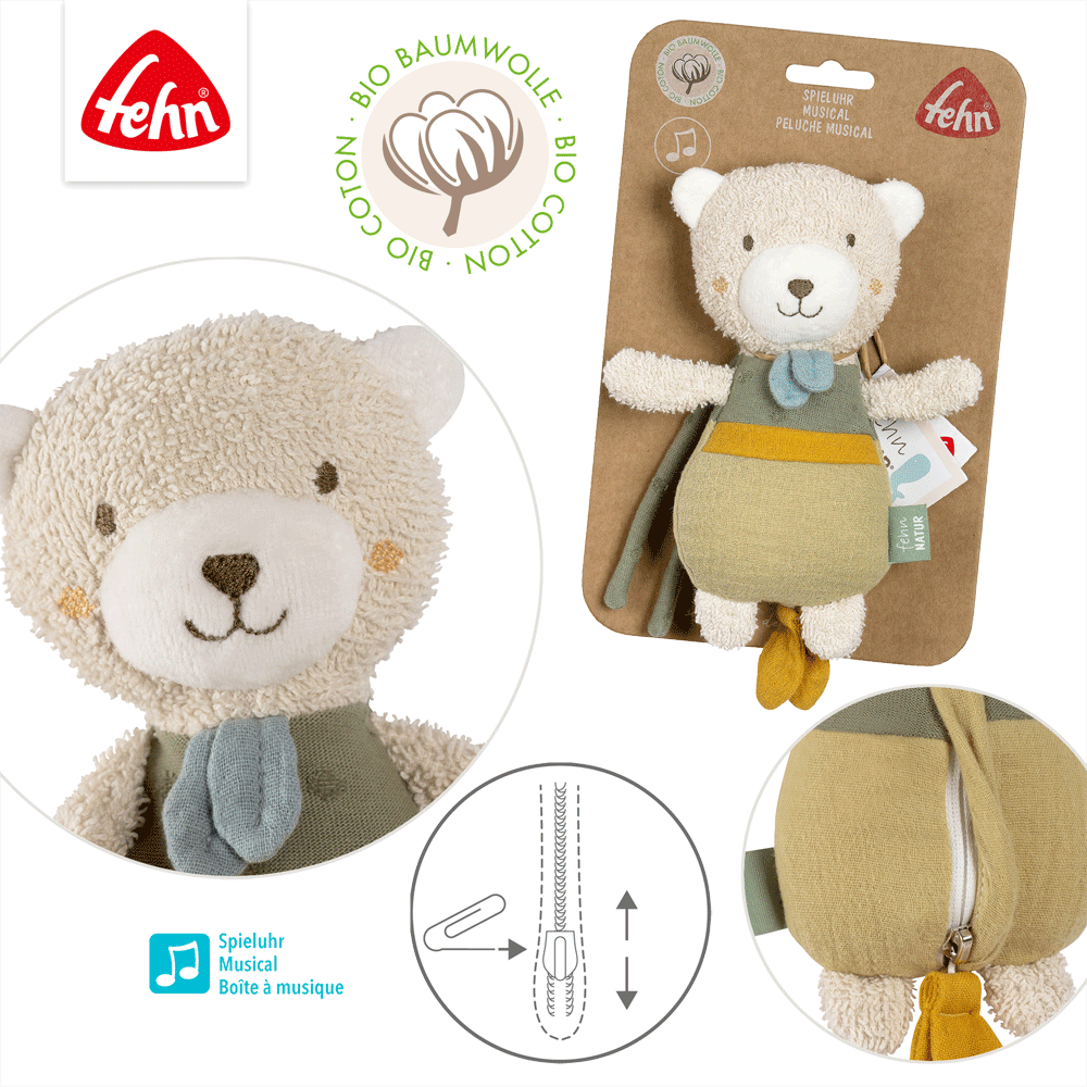 Bild: Fehn Mini Spieluhr Bär