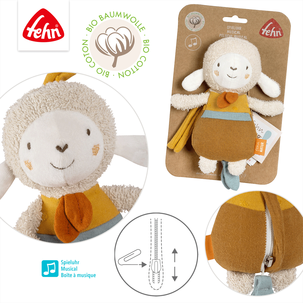 Bild: Fehn Mini Spieluhr Schaf