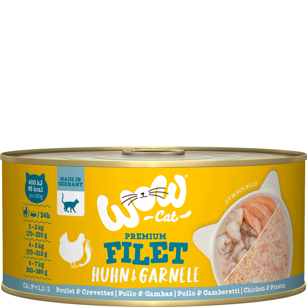 Bild: WOW Cat Filet Huhn & Garnele