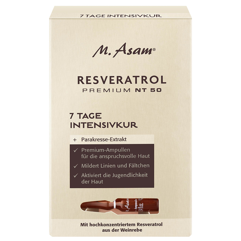 Bild: M. Asam Resveratrol Premium Ampullenkur 