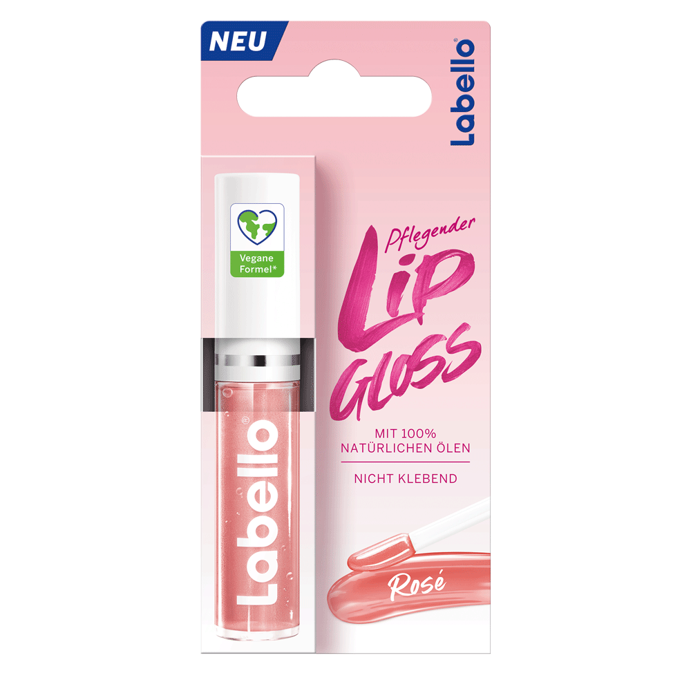 Bild: labello Lipgloss Rose 