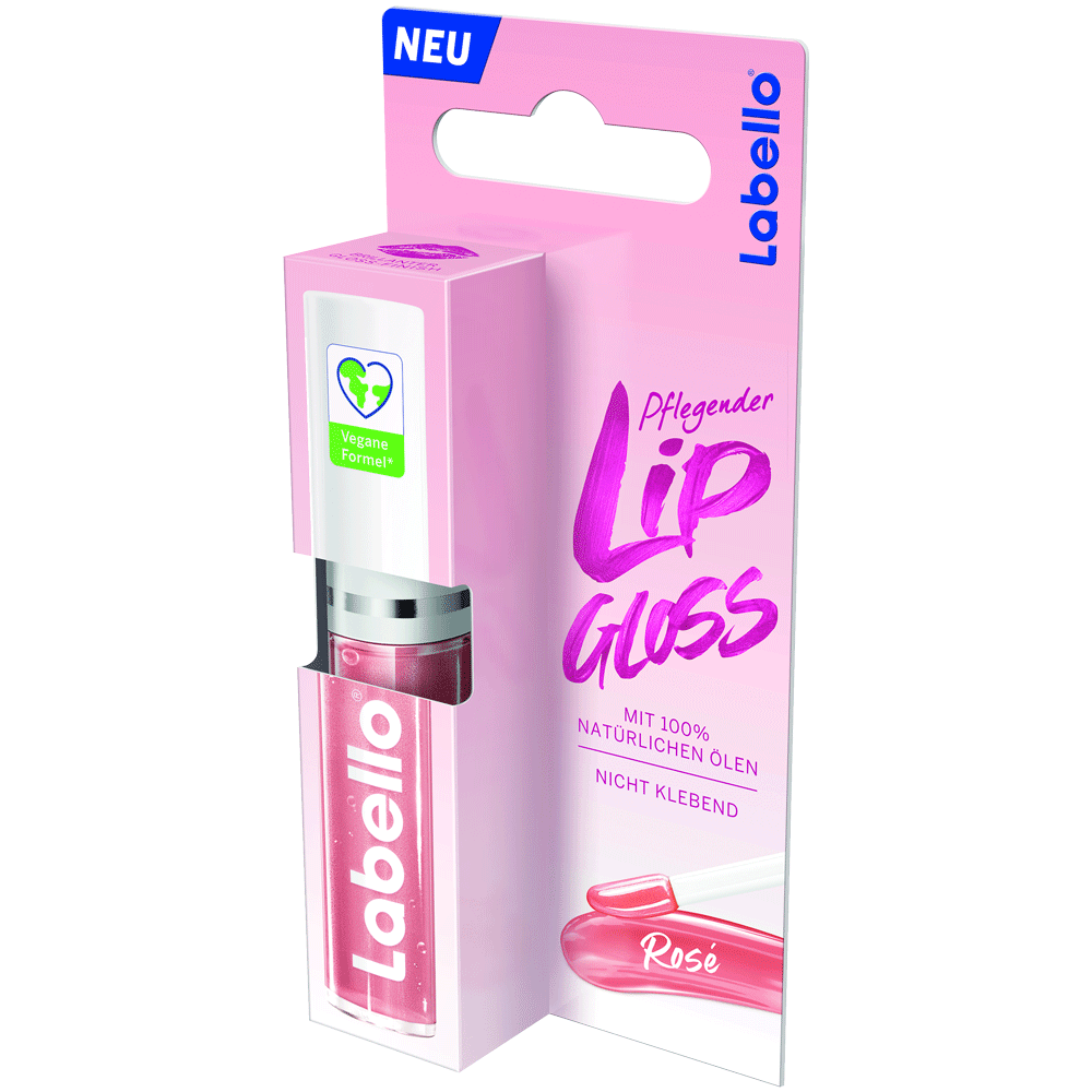 Bild: labello Lipgloss Rose 